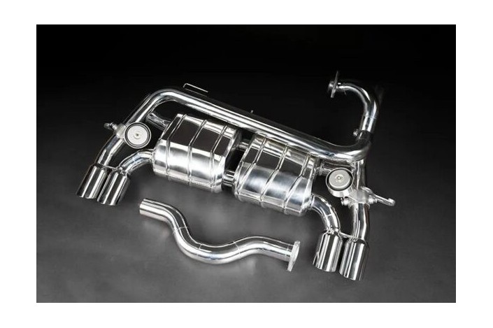 Échappement avec soupapes xpipe avec catalyseurs haut débit CES3 capristo Ferrari 328 GTB/S 02FE05803005