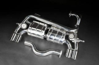 Exhaust with xpipe valves with high flow catalysts CES3 capristo Ferrari 328 GTB/S 02FE05803005