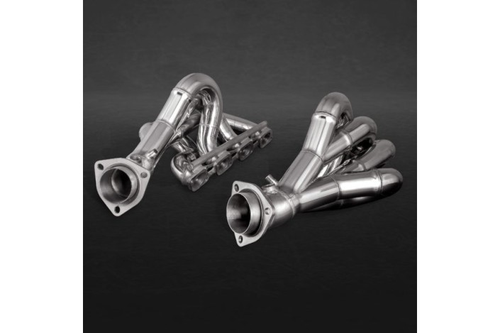 Stainless steel exhaust manifolds with heat covers capristo f430 coupe/spider 02FE02303002