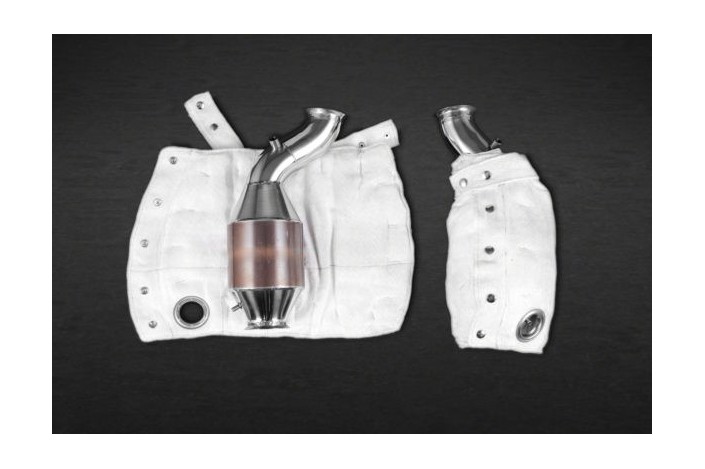 Catalyseurs sport 100 cellules + couvertures thermiques Capristo Lamborghini Gallardo Superleggera Gen1 02LA06903003