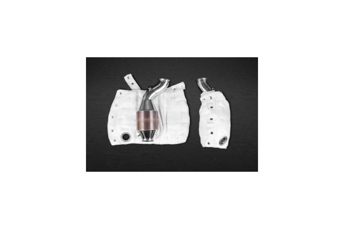 Catalyseurs sport 100 cellules + couvertures thermiques Capristo Lamborghini Gallardo Superleggera Gen1 02LA06903003