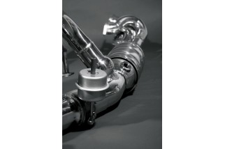 Full stainless steel racing exhaust system capristo lamborghini murcielago lp640 2006 - 2010 02LA01403008