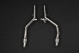 Exhaust system with valves and intermediate pipes capristo mercedes gle63/s w167 from 2020 02MB09103025