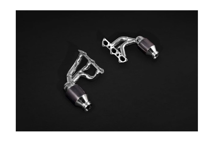 Stainless steel manifolds with 250 cell sports catalyst capristo porsche 991.2 gt3/rs 2017-2020 02PO08603018